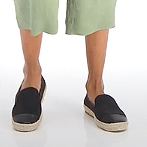 Charter Club JONII Flats Comfort Women's Espadrille Black Size 9 - Picture 3 of 6